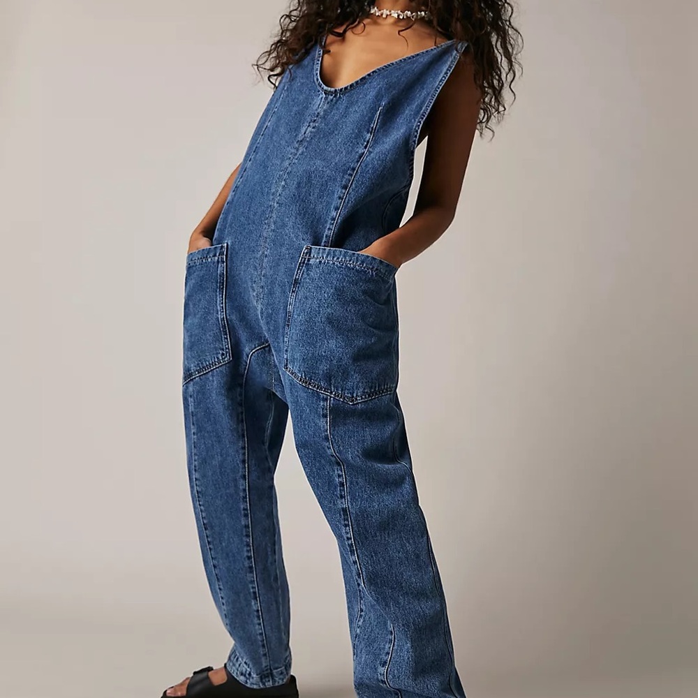 Free People High Roller Jumpsuit
